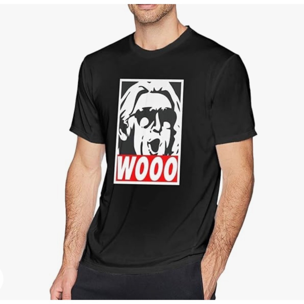 Ric Flair WOOO Black T-shirt XXL